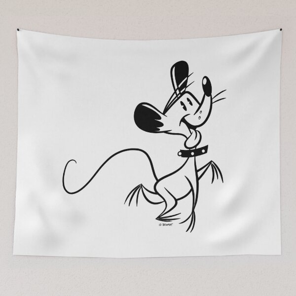 Item preview, Mouse Dog Retro 30s Cartoon Rubber Hose Style designed and sold by skullislandprod.