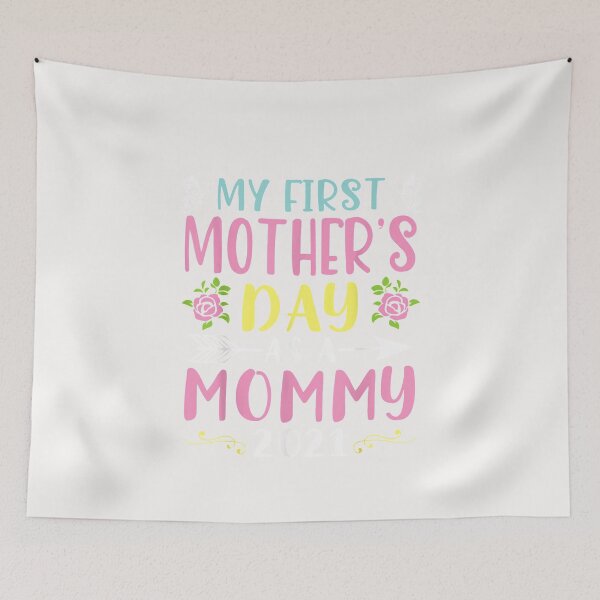 Item preview, My First Mothers Day As A Mommy 2021 Expecting baby Mom to be shirt Mother's day gift mama  Gift designed and sold by Season43.