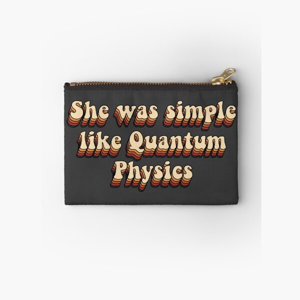 Item preview, She is simple, like quantum physics designed and sold by VintagePrada.