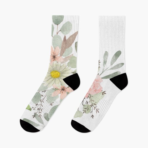 Item preview, Pastel watercolor floral  designed and sold by AllPrintsAndArt.