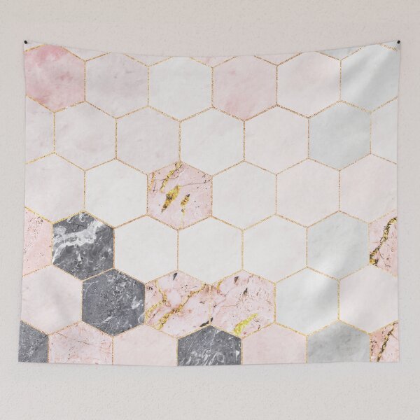 Item preview, Hexagon marble designed and sold by wolfncat.