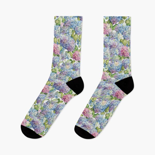 Item preview, Floral Blue Lavender Hydrangea Pattern Adult designed and sold by WillieSmithShop.
