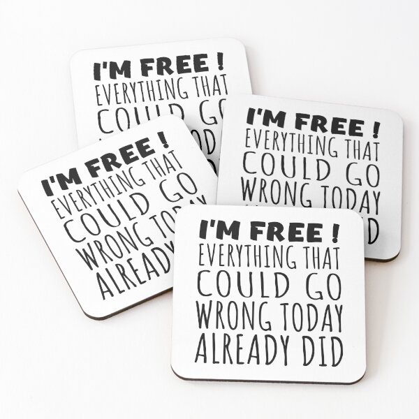 Item preview, I am free today - bktxt designed and sold by reIntegration.