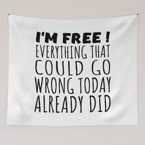 Item preview, I am free today - bktxt designed and sold by reIntegration.