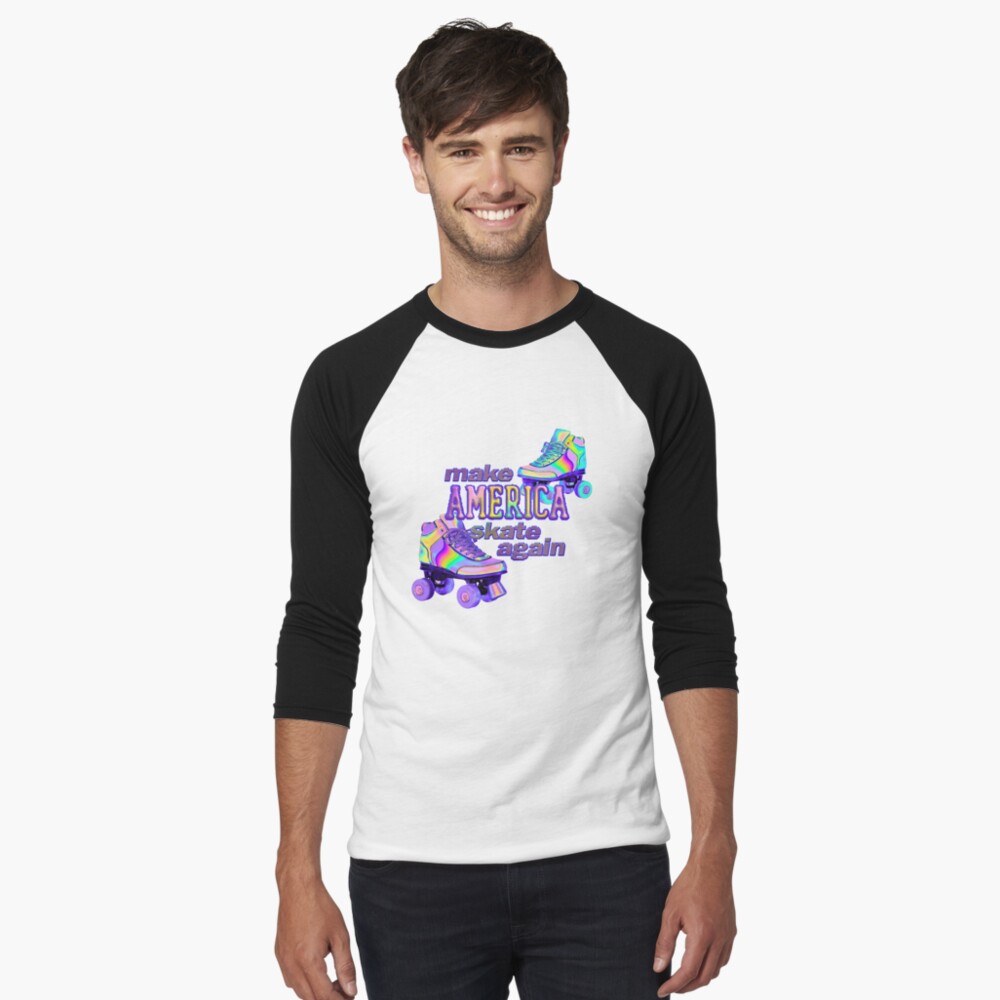 Item preview, Baseball ¾ Sleeve T-Shirt designed and sold by dinaaaaaah.