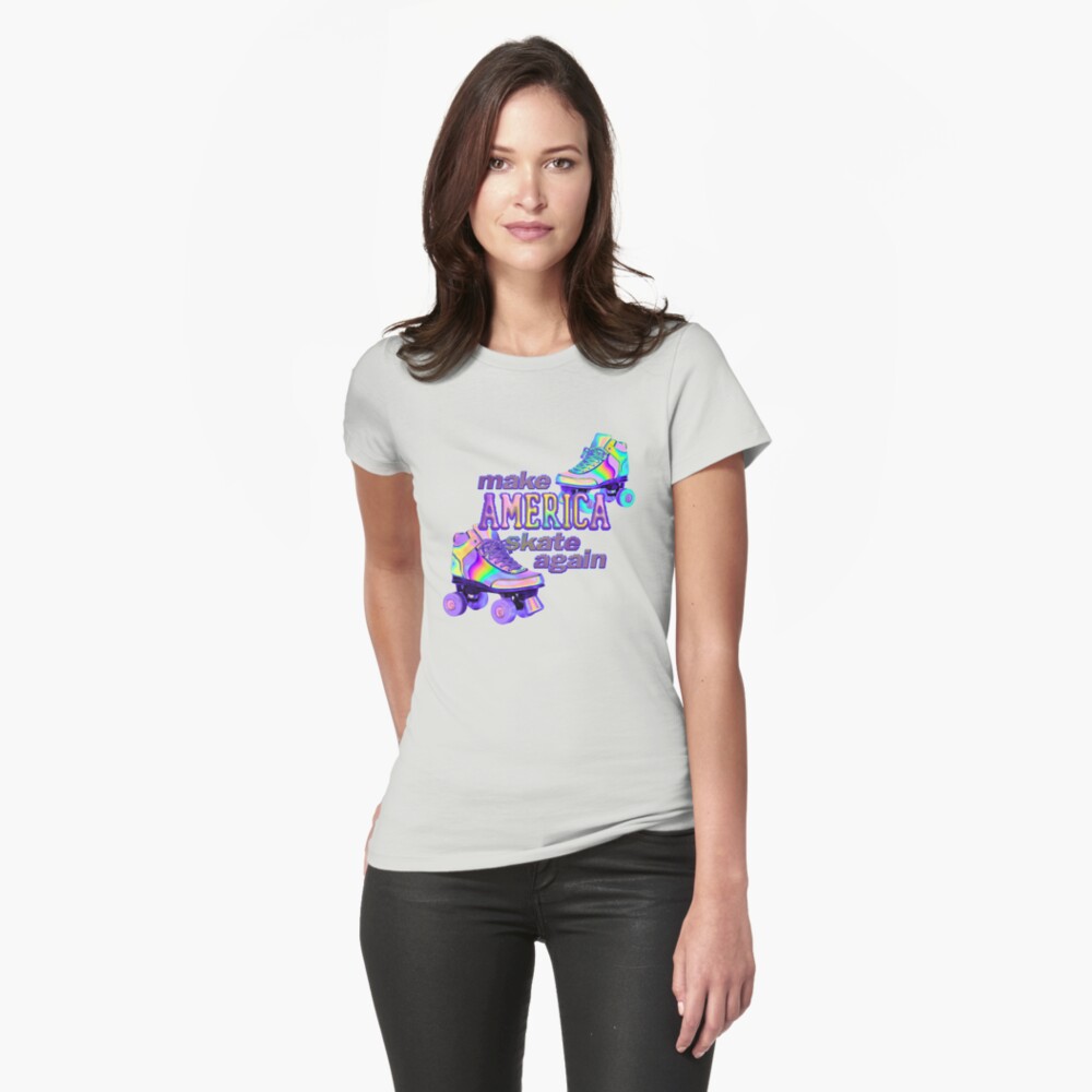 Item preview, Fitted T-Shirt designed and sold by dinaaaaaah.