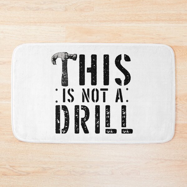 Item preview, This is Not a Drill Tools Hammer Builder Woodworking Mens Funny designed and sold by CoolCreative.