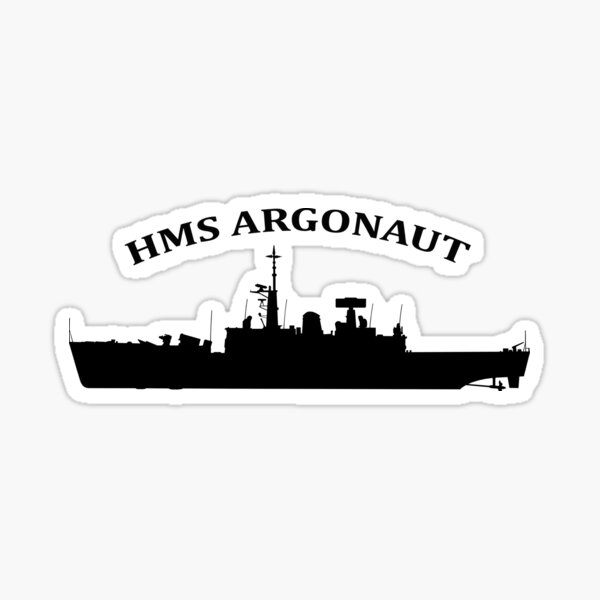 HMS ARGONAUT Sticker
