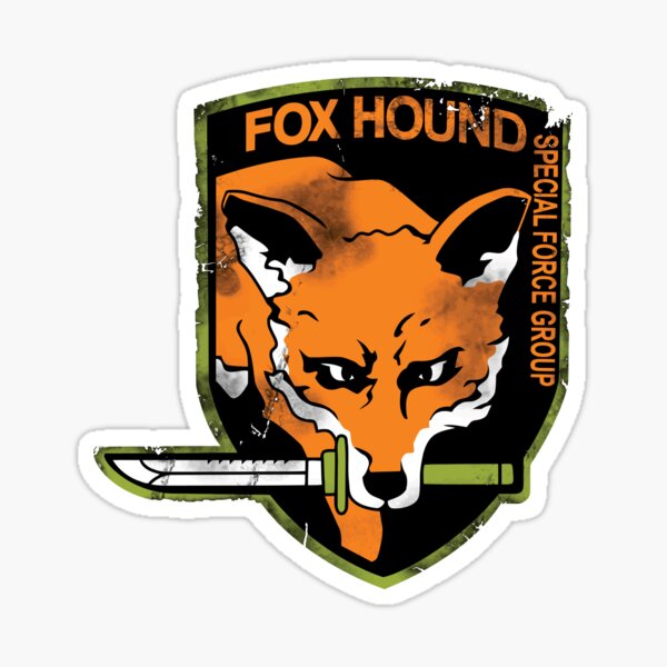 Foxhound Sticker
