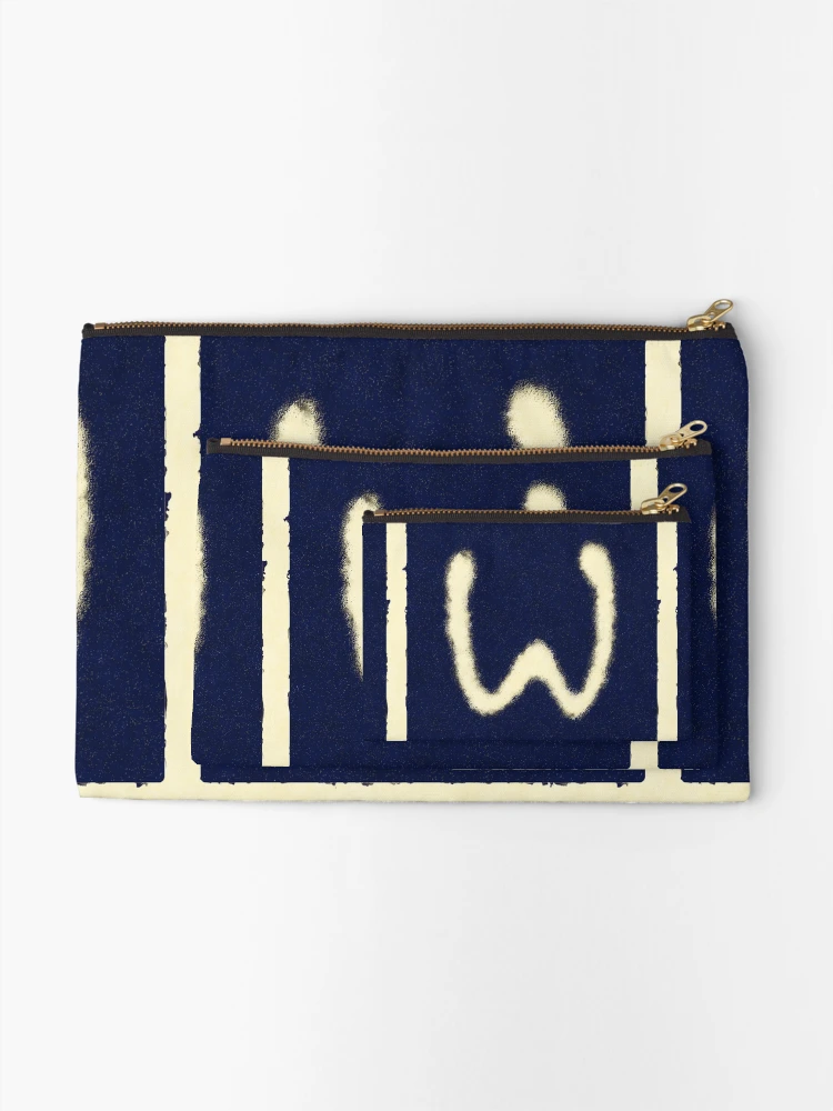 Thumbnail 2 of 4, Zipper Pouch, Monogram W diffuse designed and sold by leobrix.