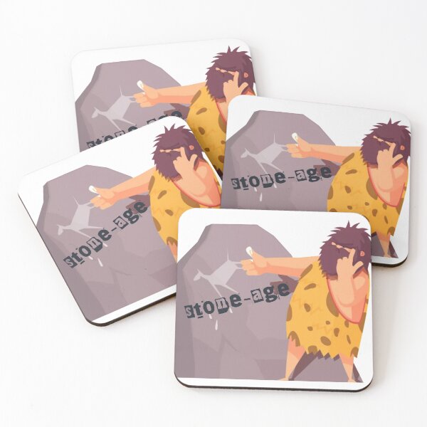 Item preview, Stone age print designed and sold by Anamika Mehta.
