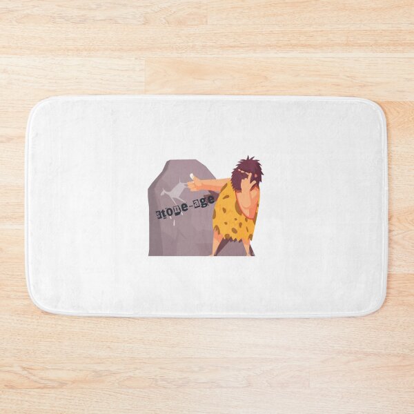 Item preview, Stone age print designed and sold by Anamika Mehta.