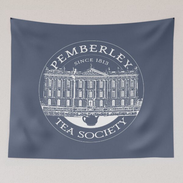 Item preview, Pemberley Tea Society Since 1813 - Pride and Prejudice WHITE designed and sold by laracxxx.