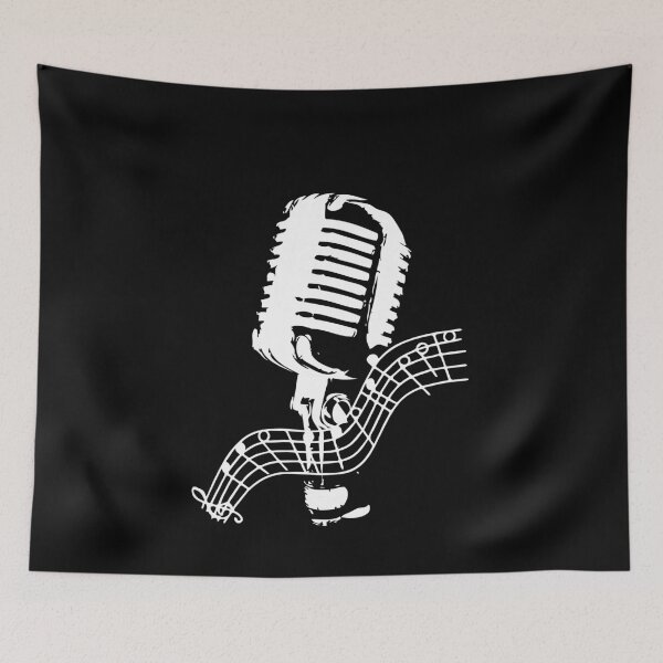 Item preview, Hand Drawn Microphone designed and sold by Coldhand34.