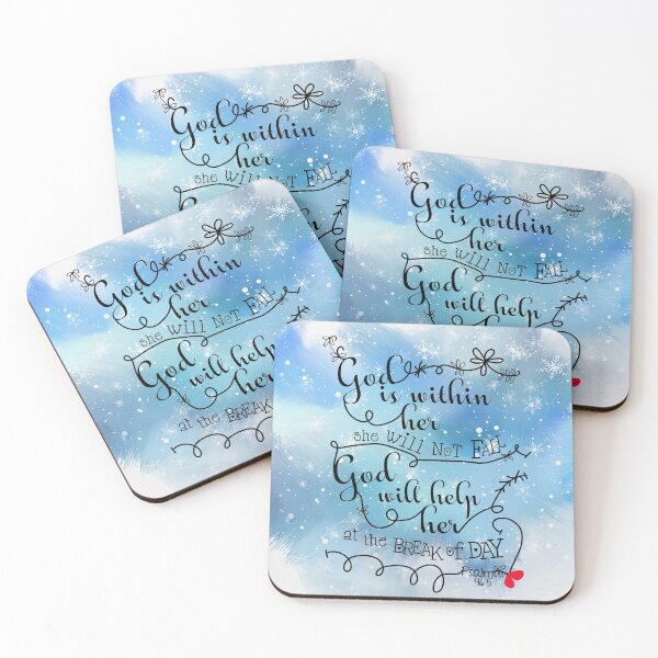 Item preview, God is within her she will not fall designed and sold by della95.