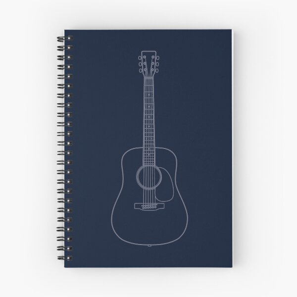 Item preview, Dreadnought Style Acoustic Guitar Outline designed and sold by nightsworthy.