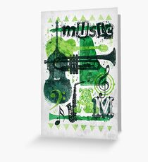 Music Jam Greeting Card