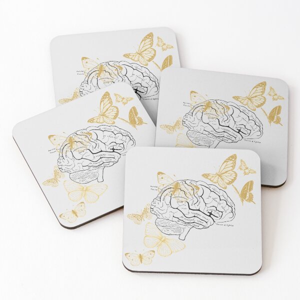 Item preview, I've got butterflies in my brain // Anatomy of the brain// Neurology  designed and sold by allexieee.