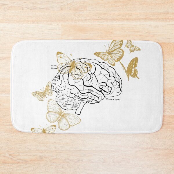 Item preview, I've got butterflies in my brain // Anatomy of the brain// Neurology  designed and sold by allexieee.