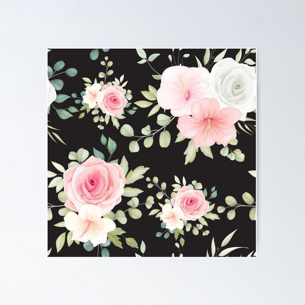 Item preview, Elegant Flower And Leaves designed and sold by EVERTEESLOVER.