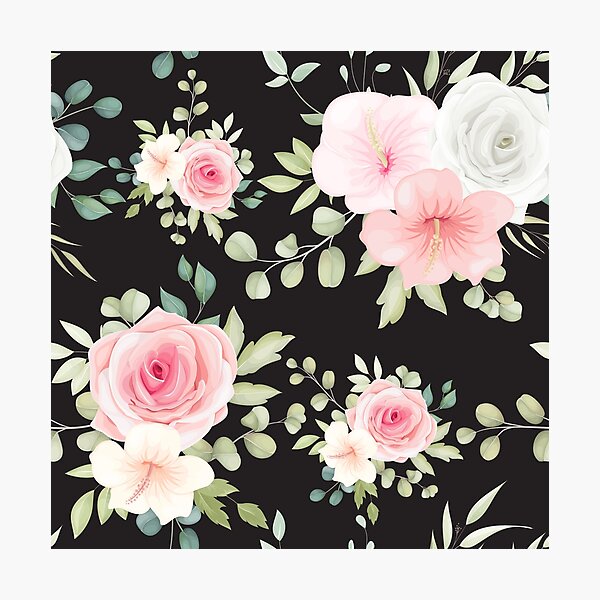 Item preview, Elegant Flower And Leaves designed and sold by EVERTEESLOVER.