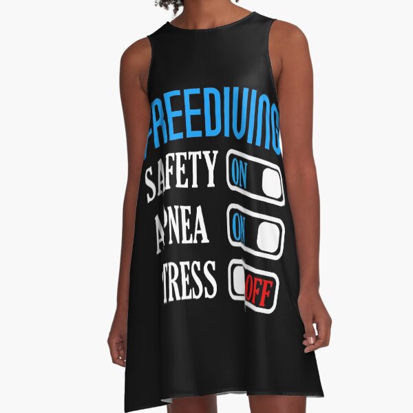 Item preview, Freediving Mode - Safety On, Apnea On, Stress Off designed and sold by cotros.