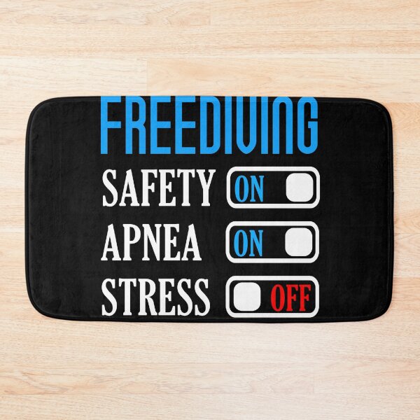 Item preview, Freediving Mode - Safety On, Apnea On, Stress Off designed and sold by cotros.