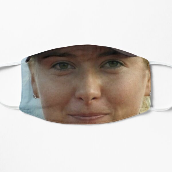 Wallpaper Sharapova Maria Art Flat Mask
