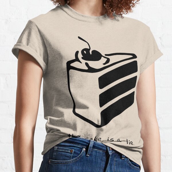 the cake is a lie shirt