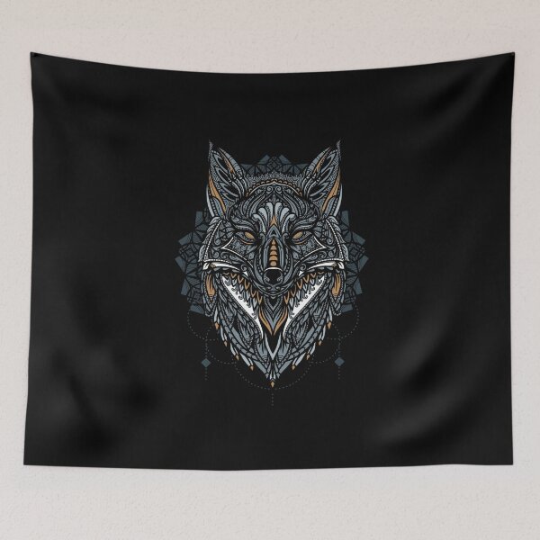 Item preview, Fox mandala designed and sold by wolfncat.