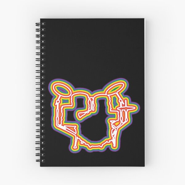 Item preview, Rainbow drum kit with striking neon vibe designed and sold by Ricogfx.