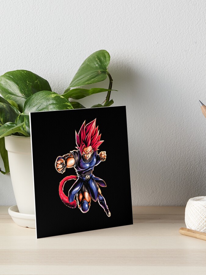 Dragon ball Legends Shallot ssj God by Bessalius Postcard by Bessalius