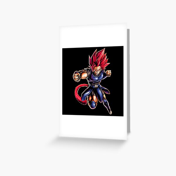 Dragon ball Legends Shallot ssj God by Bessalius Postcard by Bessalius