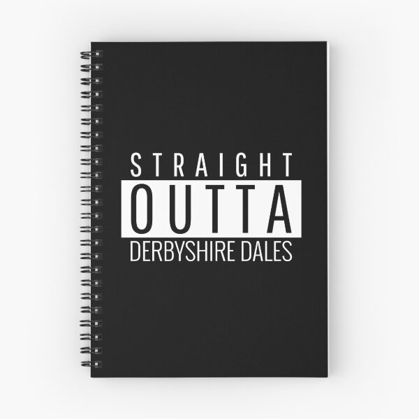 Item preview, Straight Outta Derbyshire Dales  designed and sold by Teelogic.
