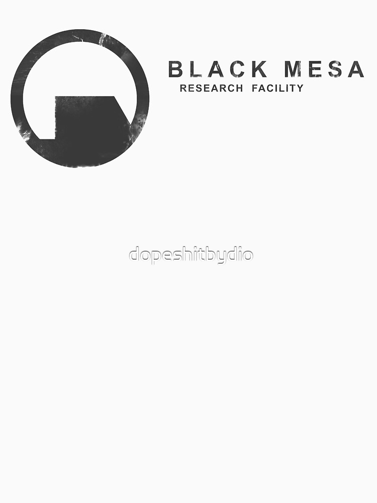 black mesa research facility shirt