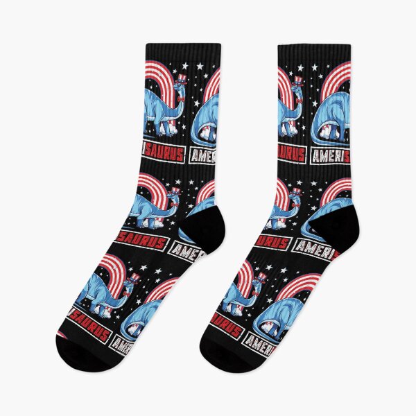 Item preview, Amerisaurus Brontosaurus Dinosaur 4th of July designed and sold by mejeoshop.