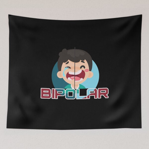 Item preview, bipolar, mania, depression designed and sold by doctors-apparel.