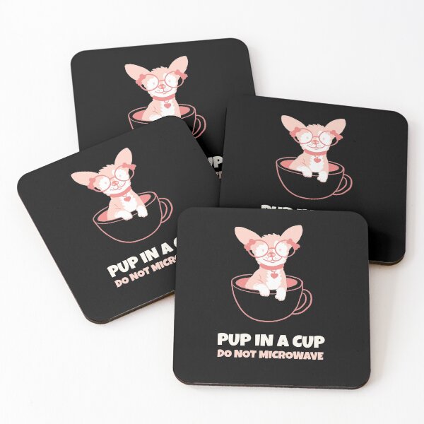 Item preview, PUP IN A CUP DO NOT MICROWAVE designed and sold by DomGDesign.