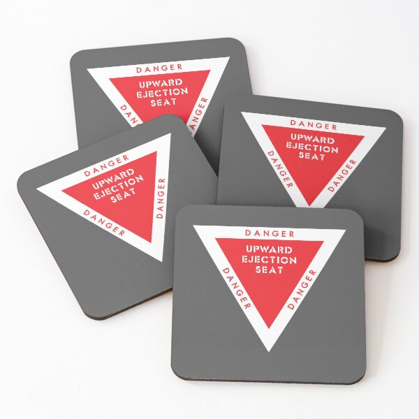 Item preview, Upward Ejection Seat Sign Sticker , Shirt and Pilot Gifts designed and sold by ARTsPlural.