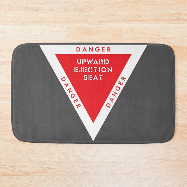 Item preview, Upward Ejection Seat Sign Sticker , Shirt and Pilot Gifts designed and sold by ARTsPlural.