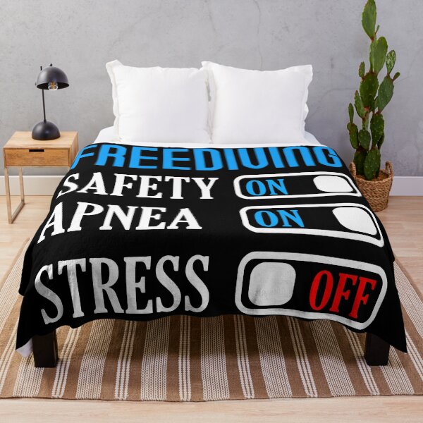 Item preview, Freediving Mode - Safety On, Apnea On, Stress Off designed and sold by cotros.