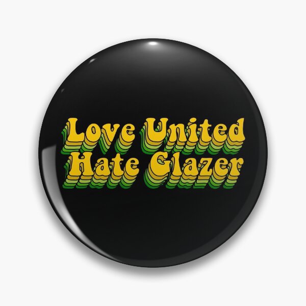 Item preview, Love United Hate Glazer designed and sold by VintagePrada.