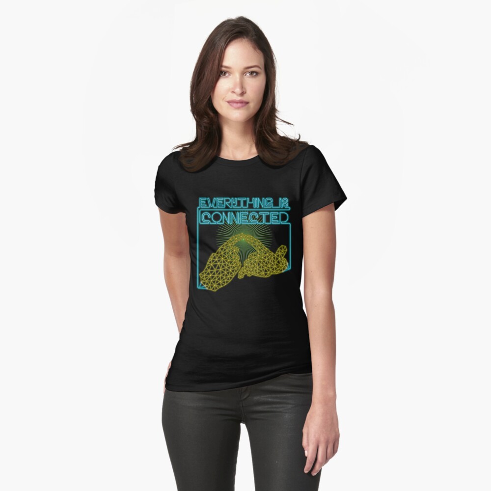 Item preview, Fitted T-Shirt designed and sold by v-nerd.