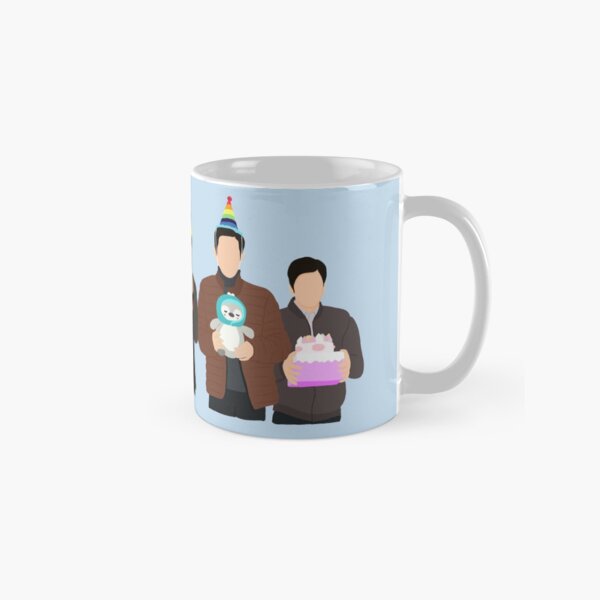 Crash landing on you birthday! Classic Mug