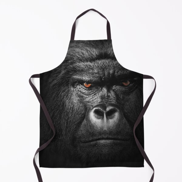 Item preview, Gorilla mammal animal , black white wildlife designed and sold by MarketVisionAV.