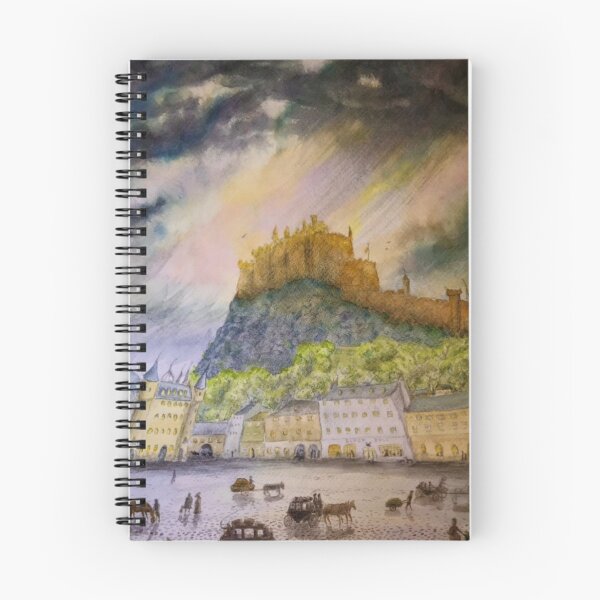Item preview, Old Edinburgh Four. Shower on the Castle designed and sold by Malc Sutherland.