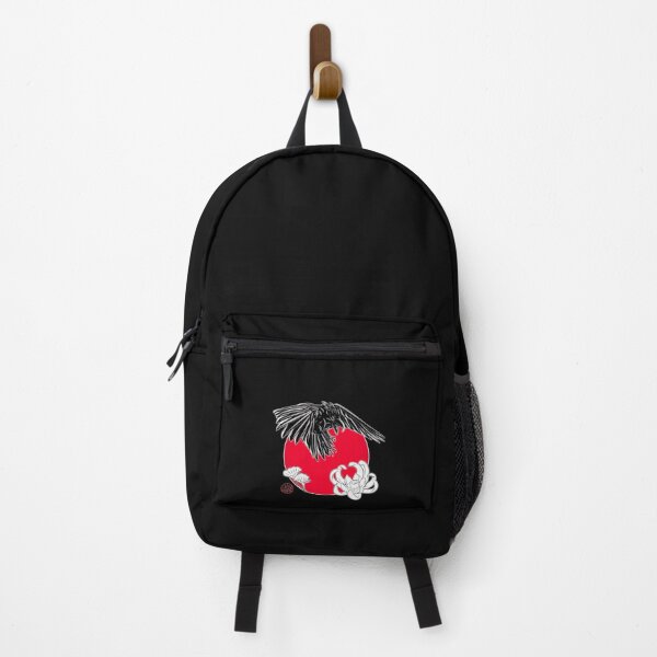 Item preview, Japanese crow and lotus flower designed and sold by Ukiyograph.