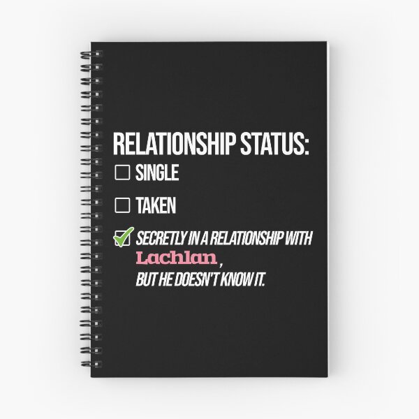 Item preview, Relationship with Lachlan designed and sold by 2Girls1Shirt.