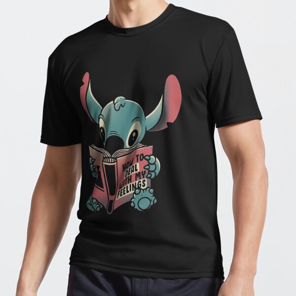 Stitch And Lilo Stitch Angel Love Active T-Shirt for Sale by