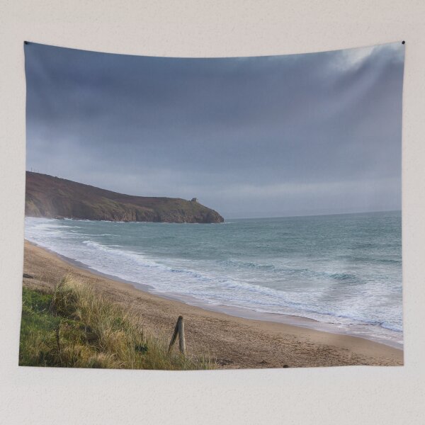 Item preview, Print of a Cornish coastal view Rinsey Head  designed and sold by  Roscorla Photography.